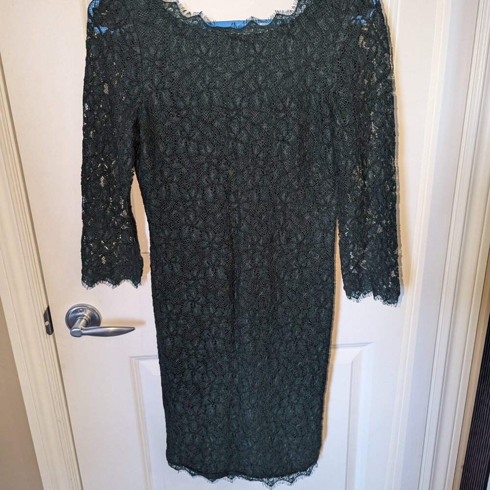Aritzia/Baton Rafael Lace Dress- Green SZ6